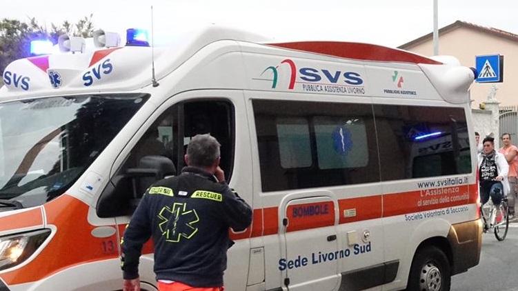 Un'ambulanza della Svs (foto d'archivio)