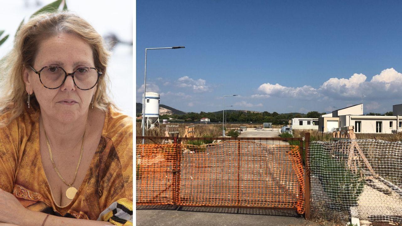 Sabrina Ciaffarafà e la zona de Il Poggione (Foto: Agenzia BF)