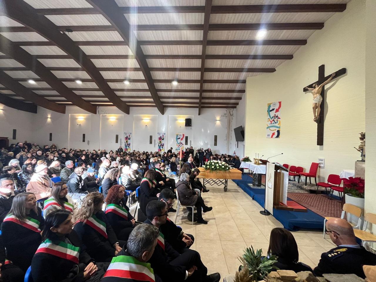 
	Il funerale di Francesca Deidda (<em>foto Mario Rosas)</em>

