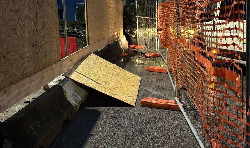Pistoia, i vandali bloccano di nuovo i lavori sulla Bure
