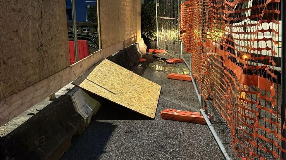 Pistoia, i vandali bloccano di nuovo i lavori sulla Bure