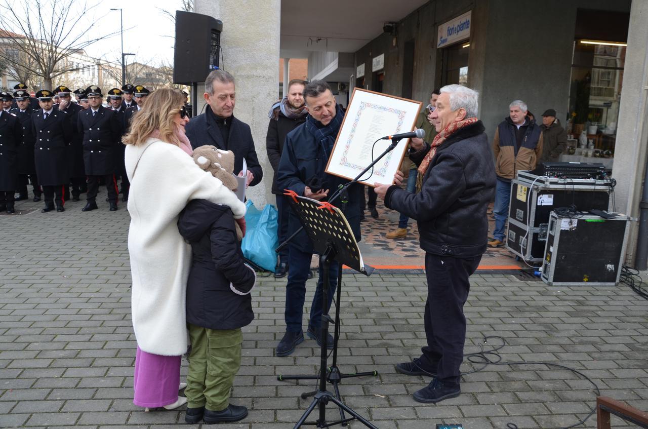 Cerimonia a Pontelagoscuro per ricordare l’eroico sacrificio dell’Appuntato Della Sala