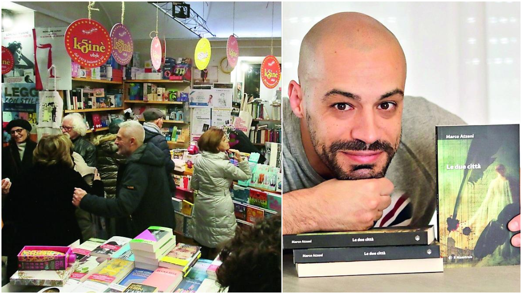 Marco Atzeni a Sassari senza rivali: “Le due città” è il più venduto del 2024