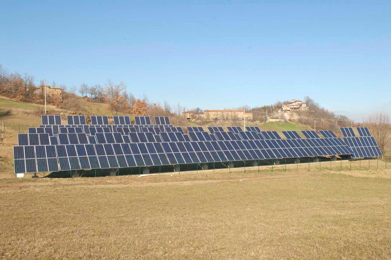
	Un impianto fotovoltaico

