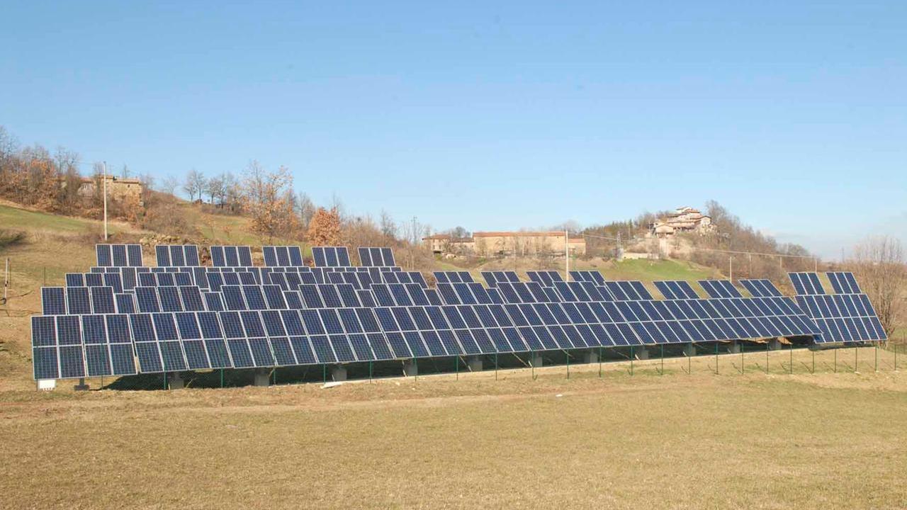 Un impianto fotovoltaico