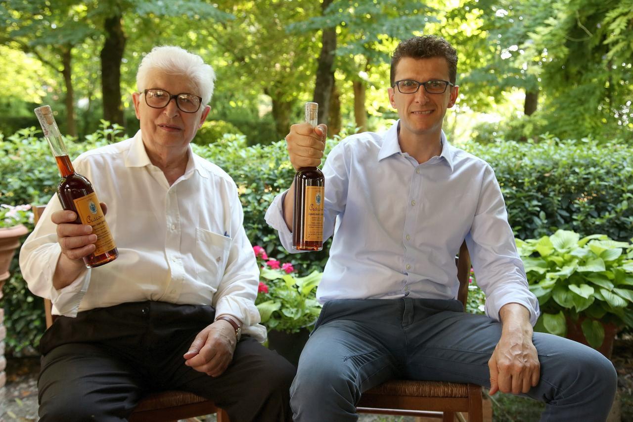 
	Italo Pedroni con il figlio Giuseppe

