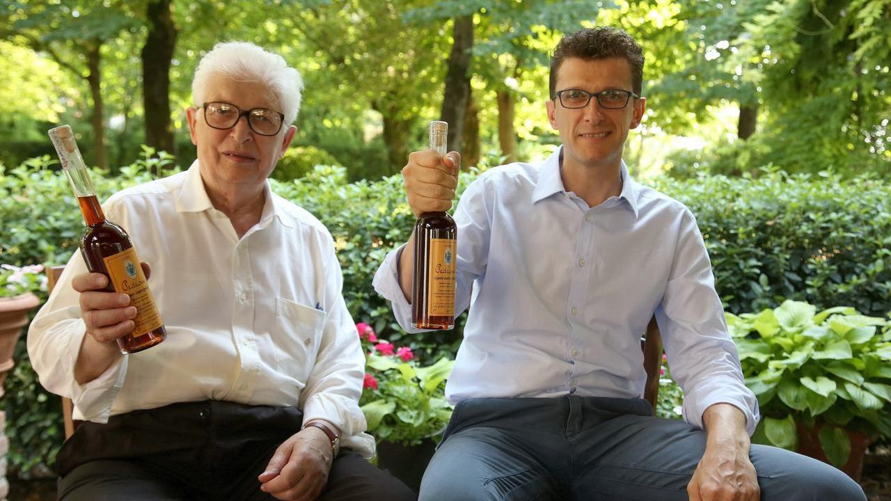 Italo Pedroni con il figlio Giuseppe