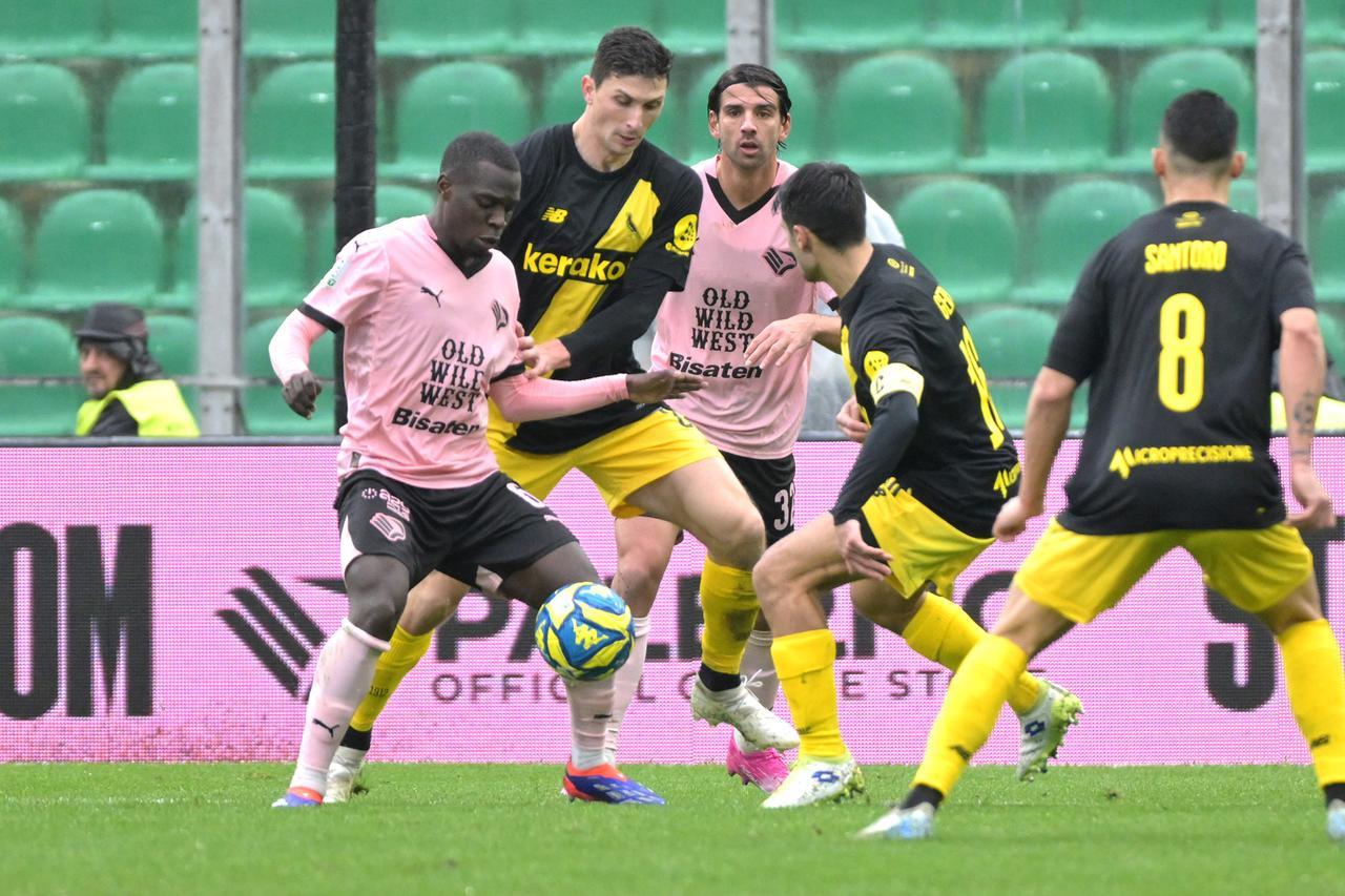 
	Caldara in azione durante la sfida del Barbera

