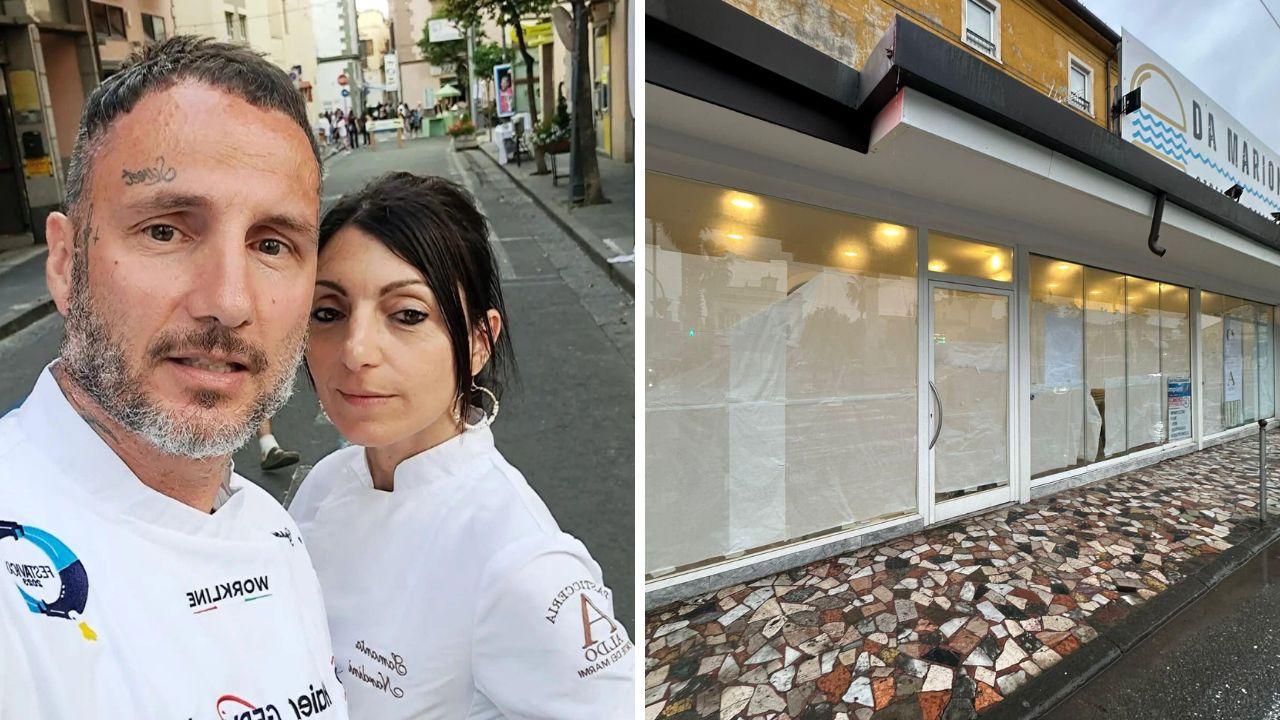 
	Aldo Gassani, la moglie e il nuovo locale a Marina di Carrara

