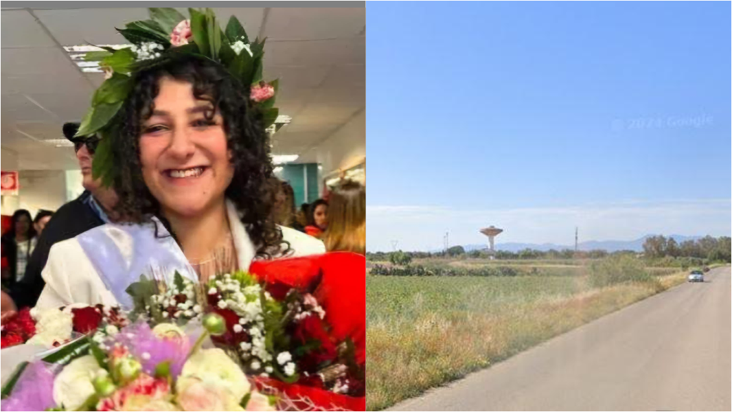 
	Rossella Marongiu e il luogo dell'incidente&nbsp;

