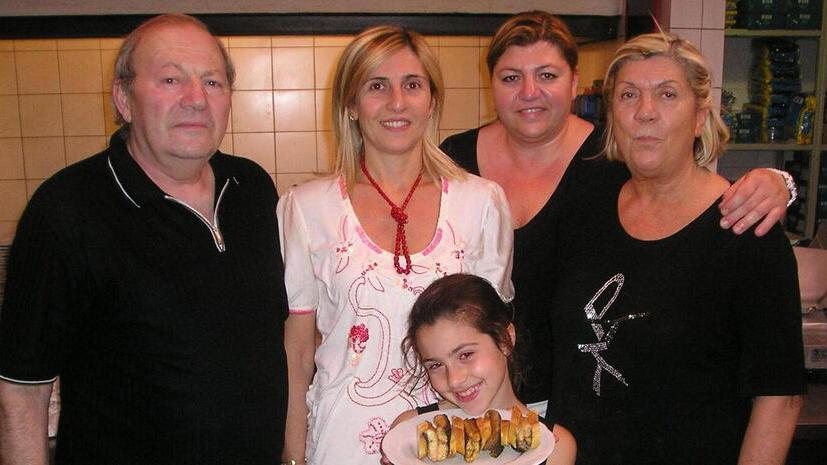 La famiglia che gestisce lo storico ristorante