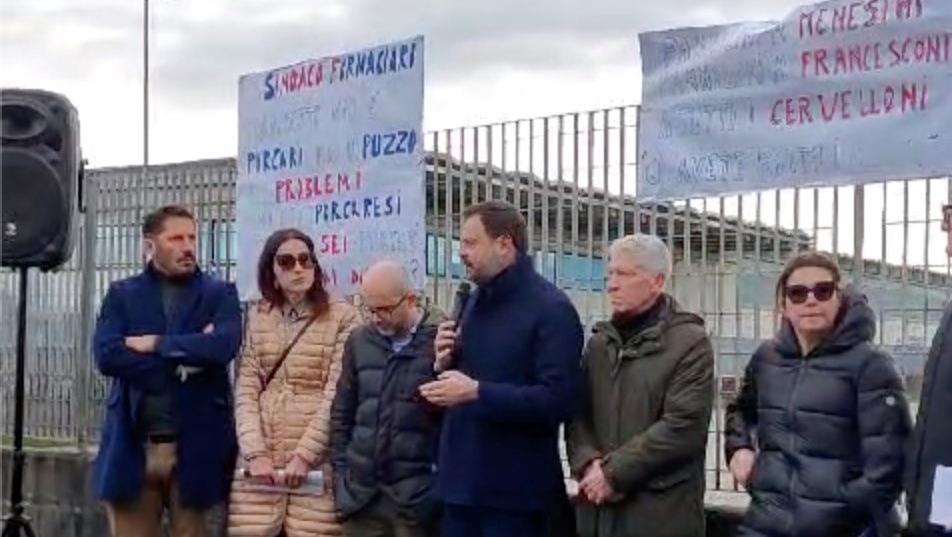 Salanetti, presidio sotto la Regione del comitato contro l'impianto