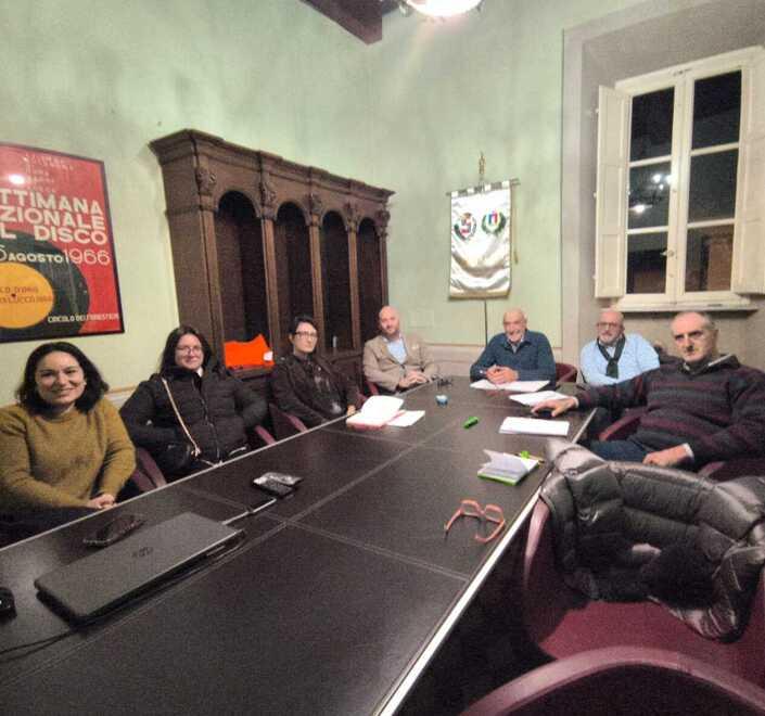 
	I rappresentanti di Comune e amministrazione alla conferenza stampa&nbsp;&nbsp;

