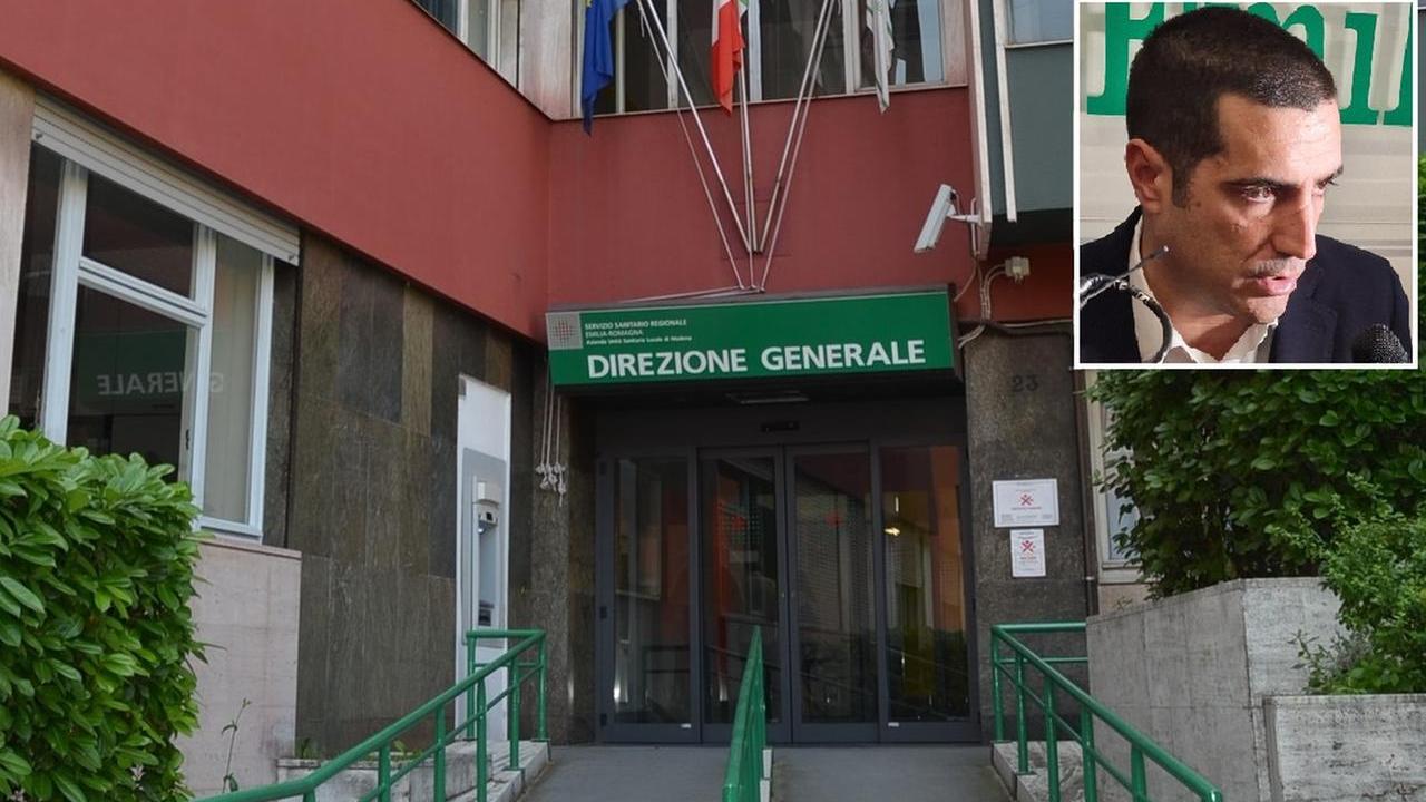 Il presidente de Pascale e la direzione generale dell'Ausl