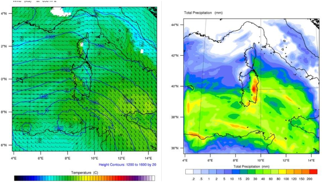 Meteo Sardegna, da giovedì 16 gennaio cambia tutto: previste forti piogge – LA MAPPA