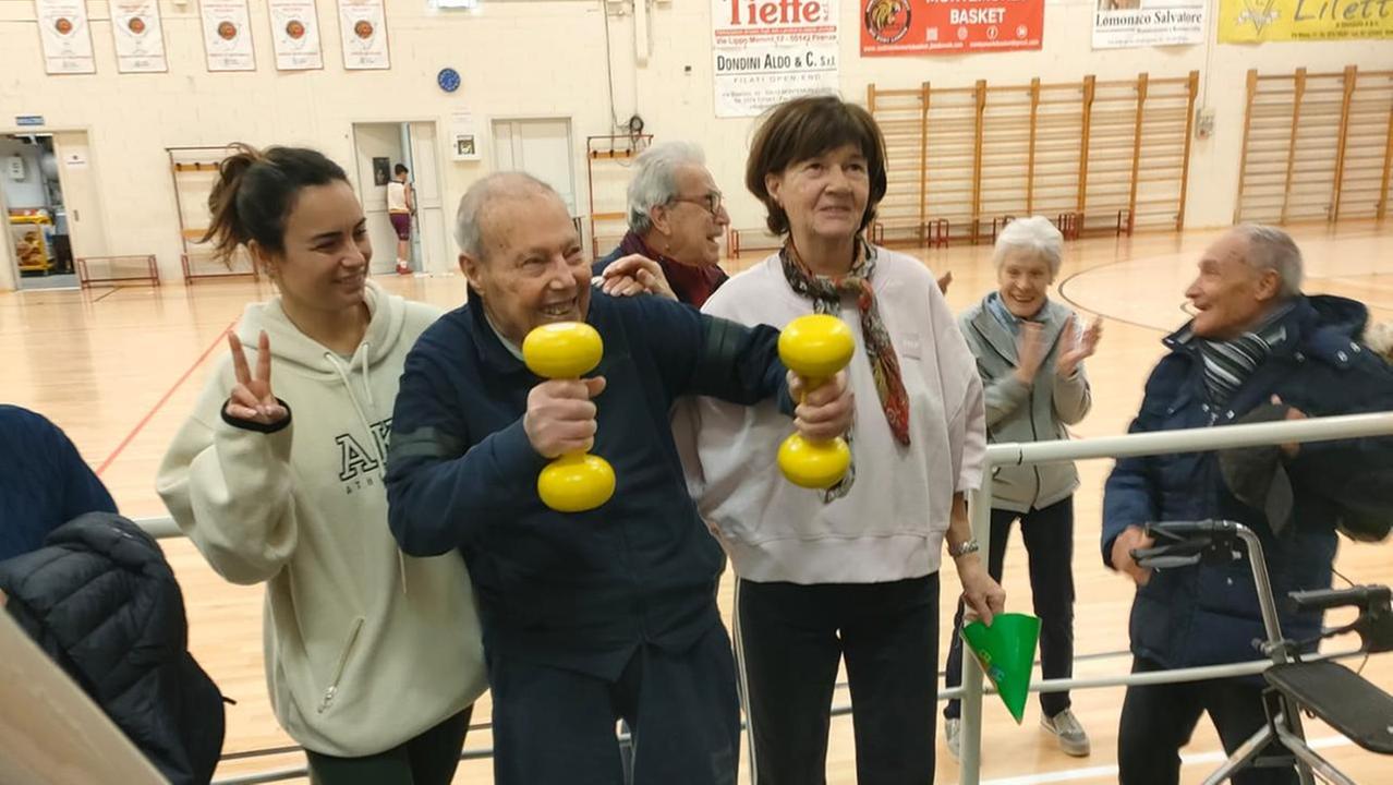 Antonino Occhipinti in palestra