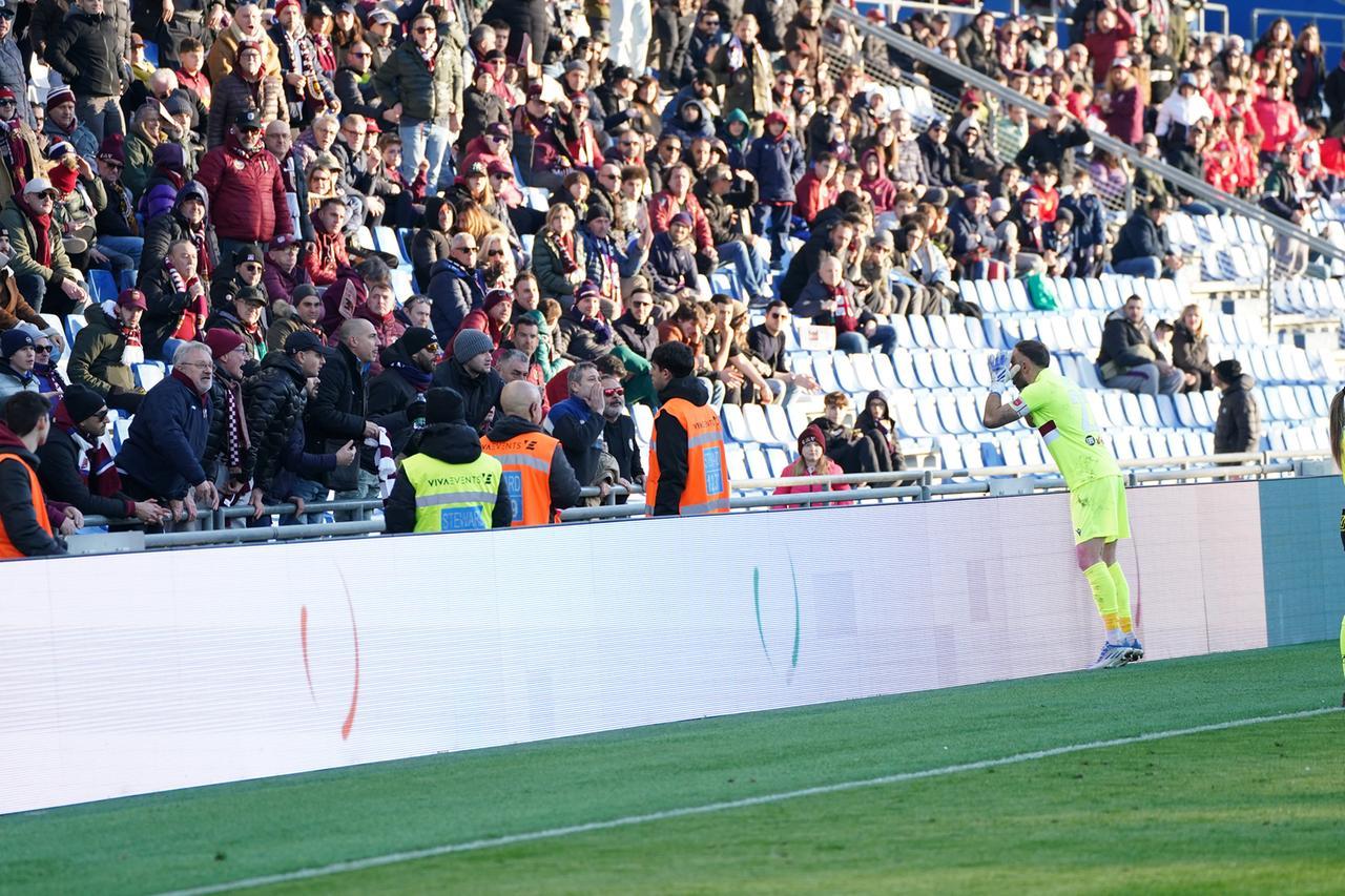 Reggiana, insulti razzisti: multa di 10mila euro per il club
