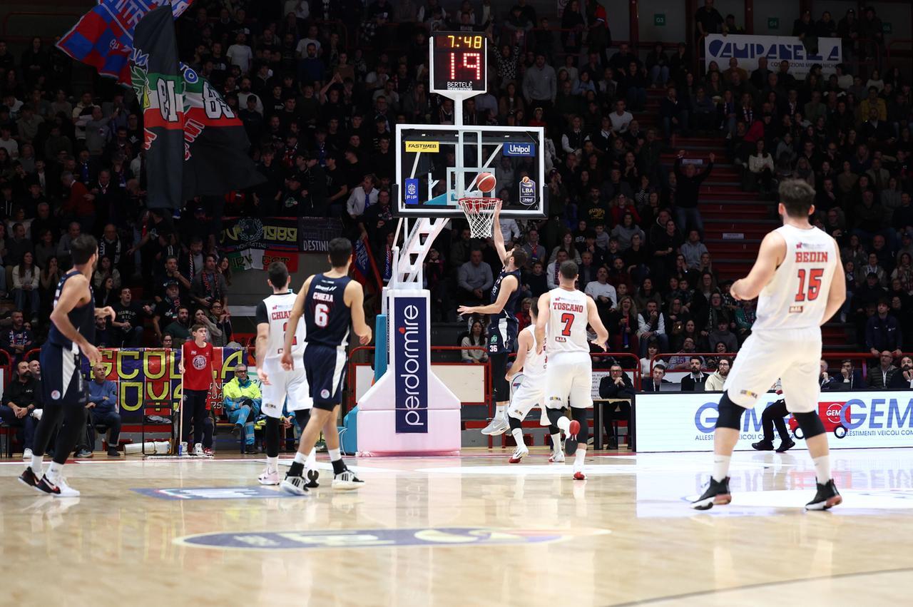 
	Il derby di andata giocato a Pistoia (foto Nucci)

