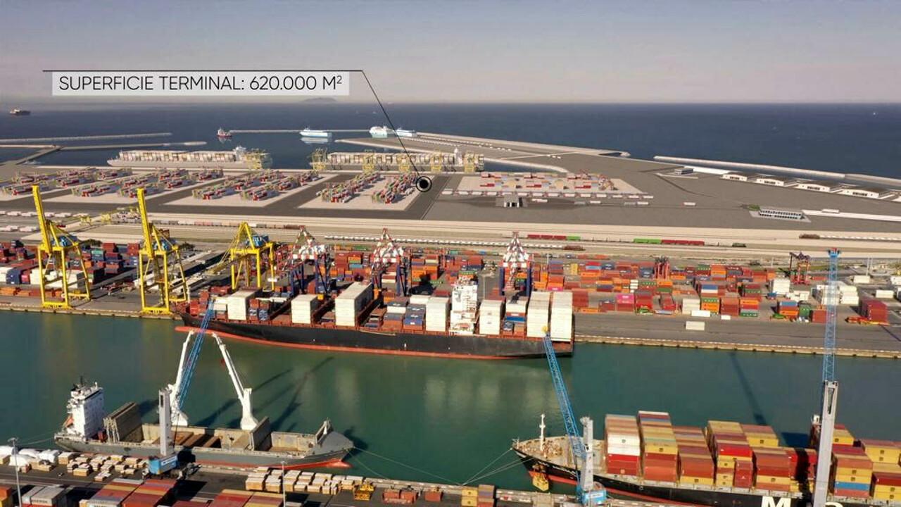 Un rendering della futura Darsena Europa