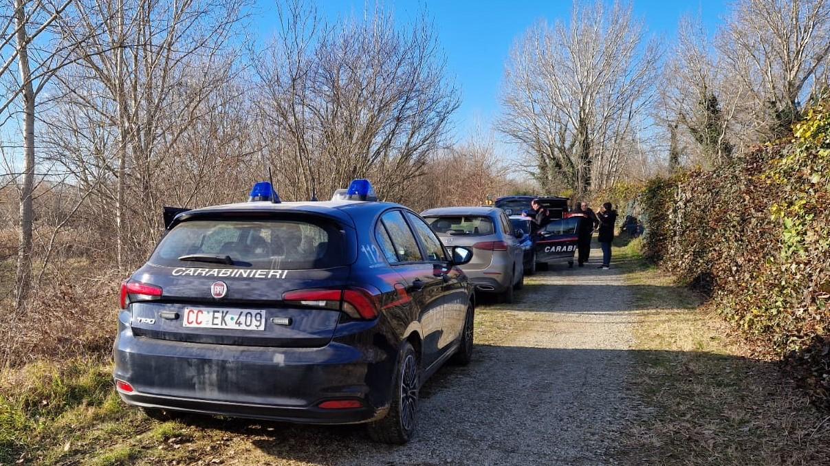 I carabinieri ai laghetti Sant'Anna
