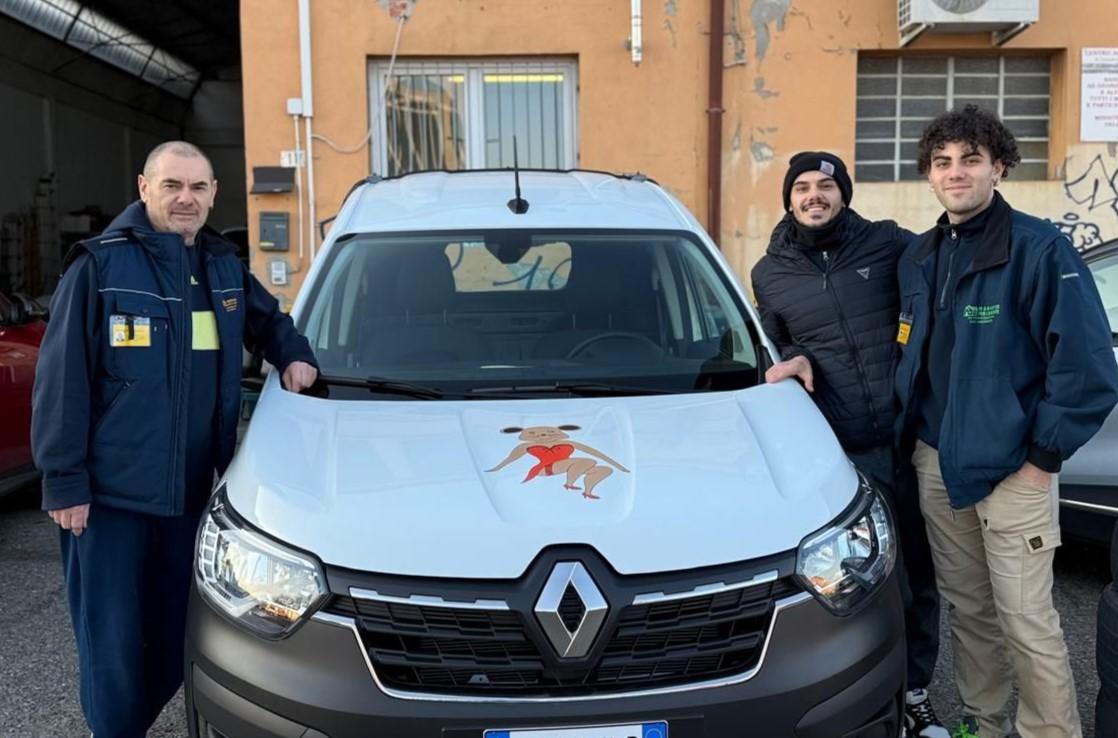 
	Moreno Malagoli con i figli

