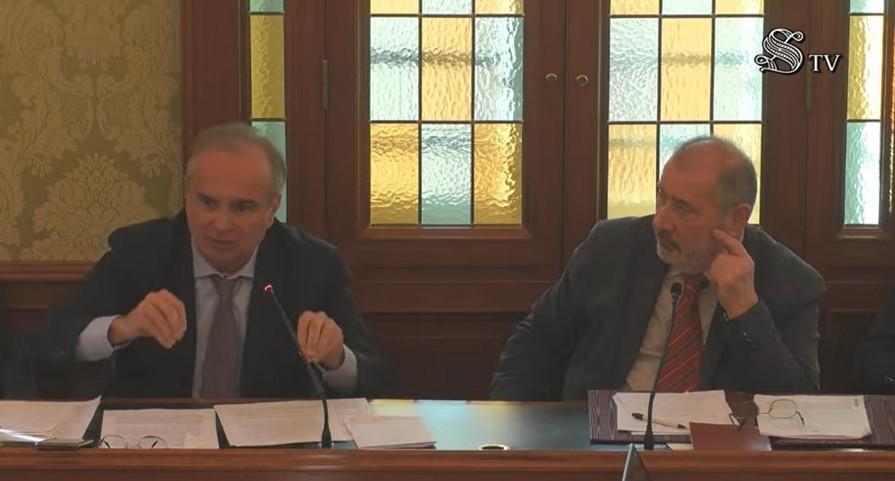
	Il procuratore Luca Tescaroli durante l'audizione alla commissione parlamentare d'inchiesta


