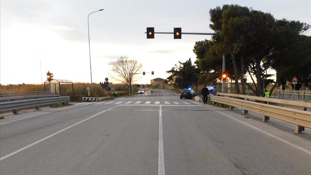 La zona dell'incidente