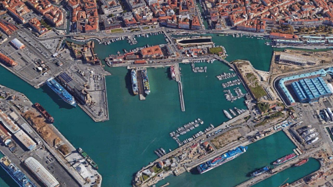 
	Una veduta dello scalo dall'alto (foto d'archivio)

