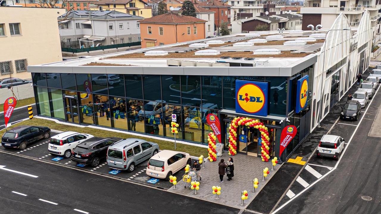 Il nuovo Lidl in via Emilia Ovest