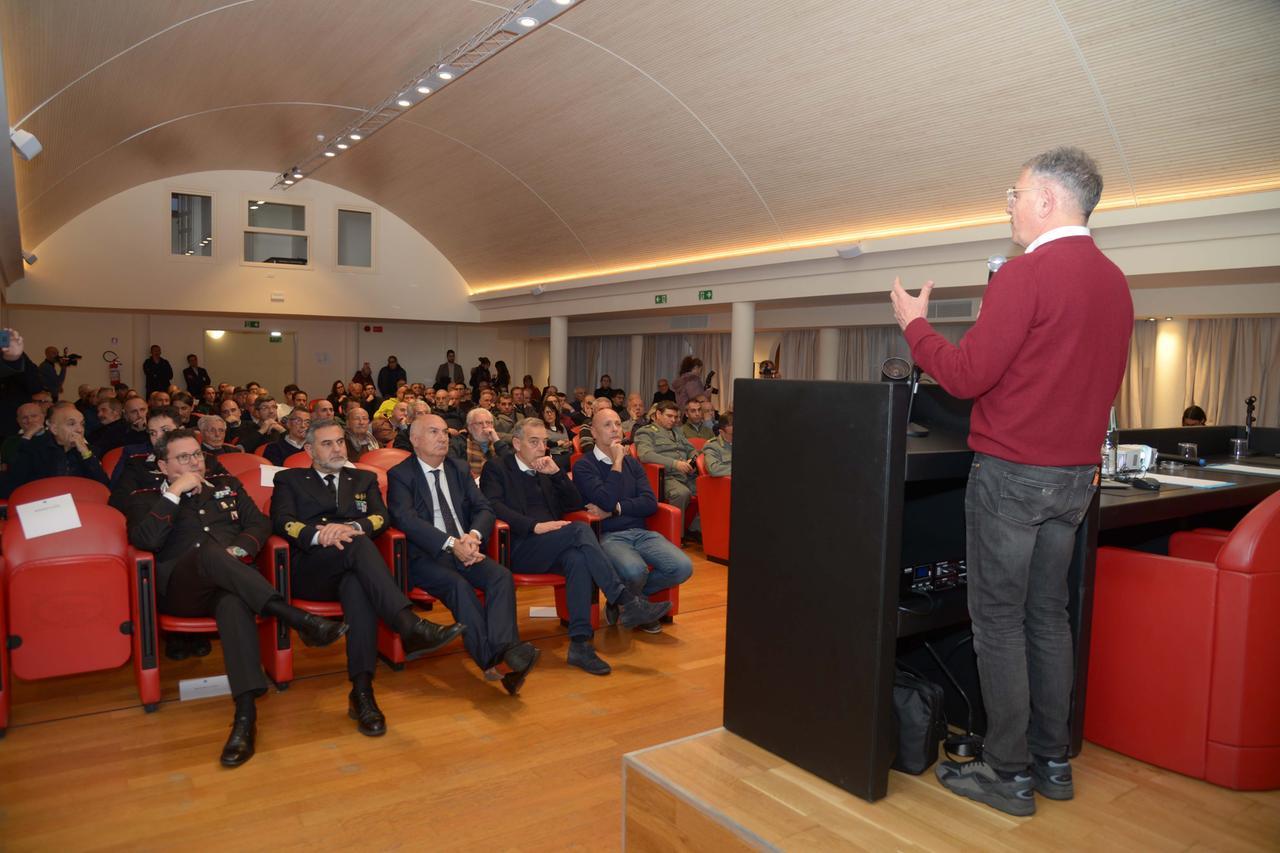 
	Il sindaco Settimo Nizzi durante il suo intervento

