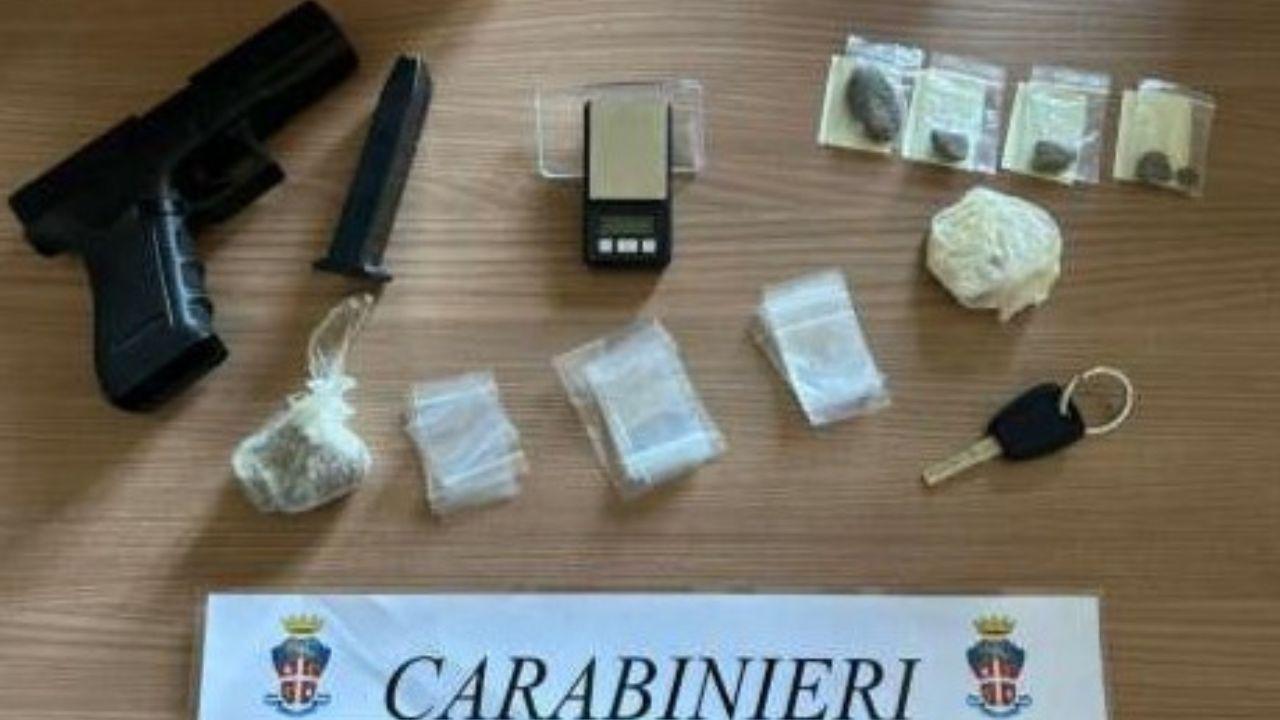 Il materiale sequestrato