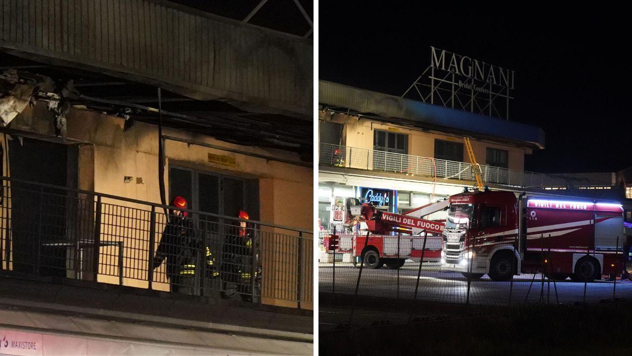 
	L'intervento dei vigili del fuoco (fotoservizio Foto Stick)

