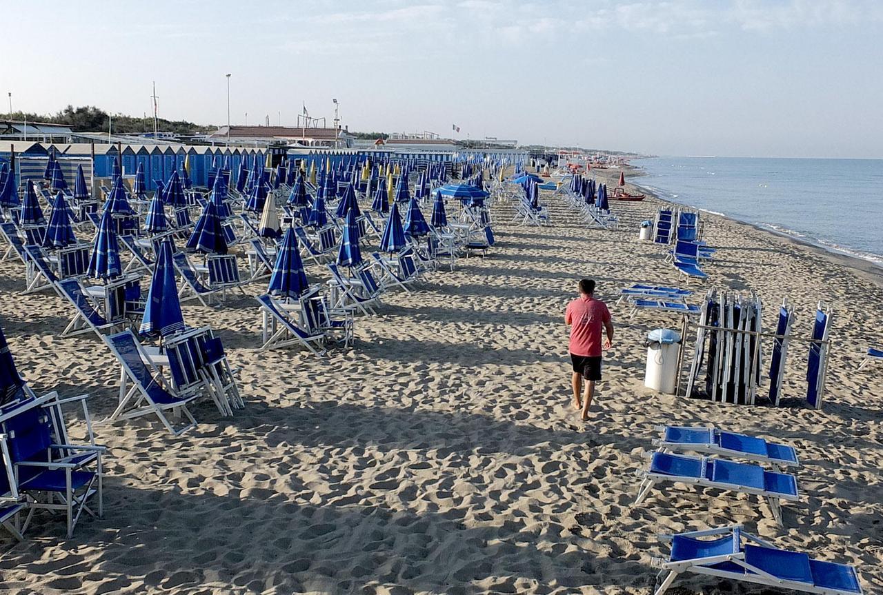 
	Uno stabilimento balneare (foto Muzzi 2024)

