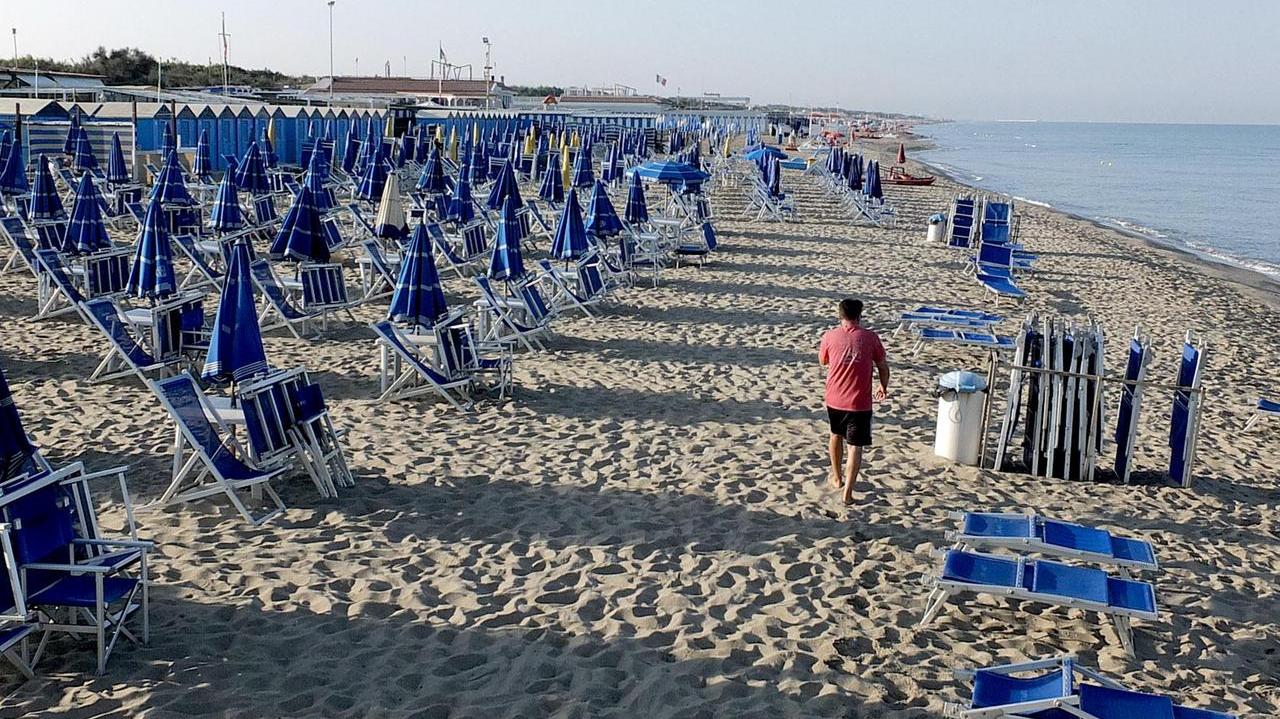 Uno stabilimento balneare (foto Muzzi 2024)