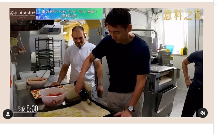 Da Guastalla alla tv di Hong Kong per insegnare l’arte del pane