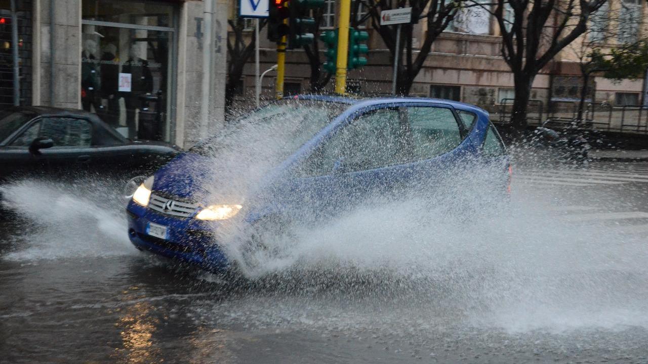 Maltempo in una foto di repertorio