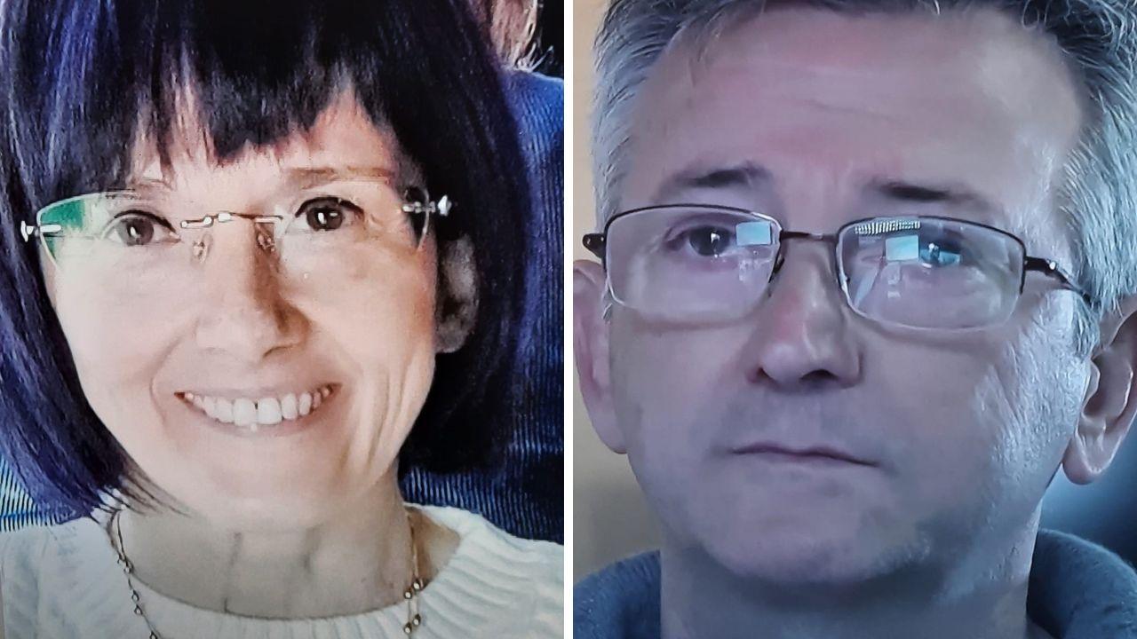 Katia Palagi e il marito