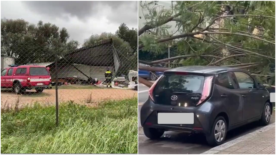 Parchi e cimiteri chiusi a Cagliari. Allerta massima a Pirri