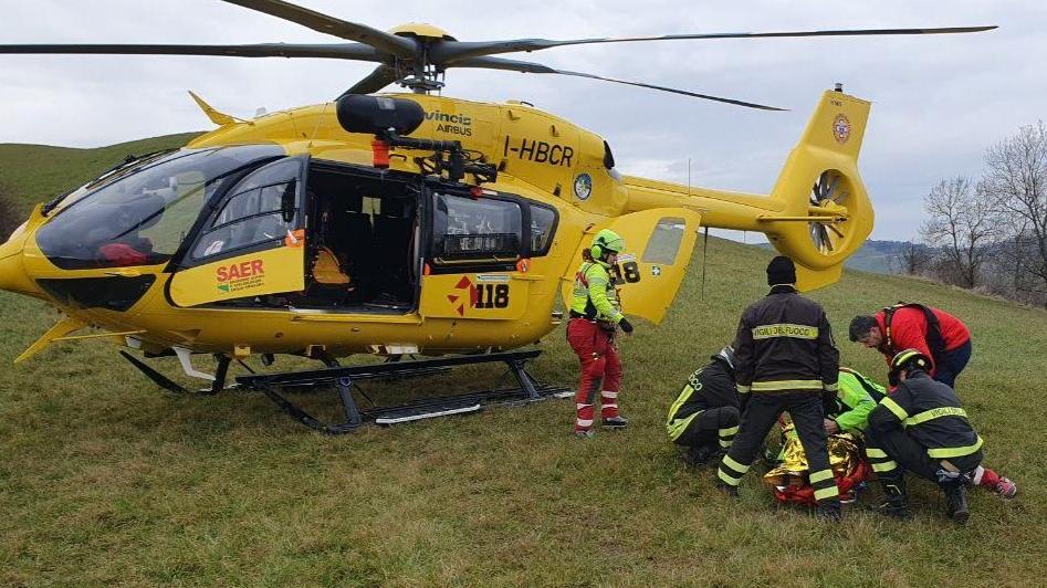 Il soccorso al motociclista