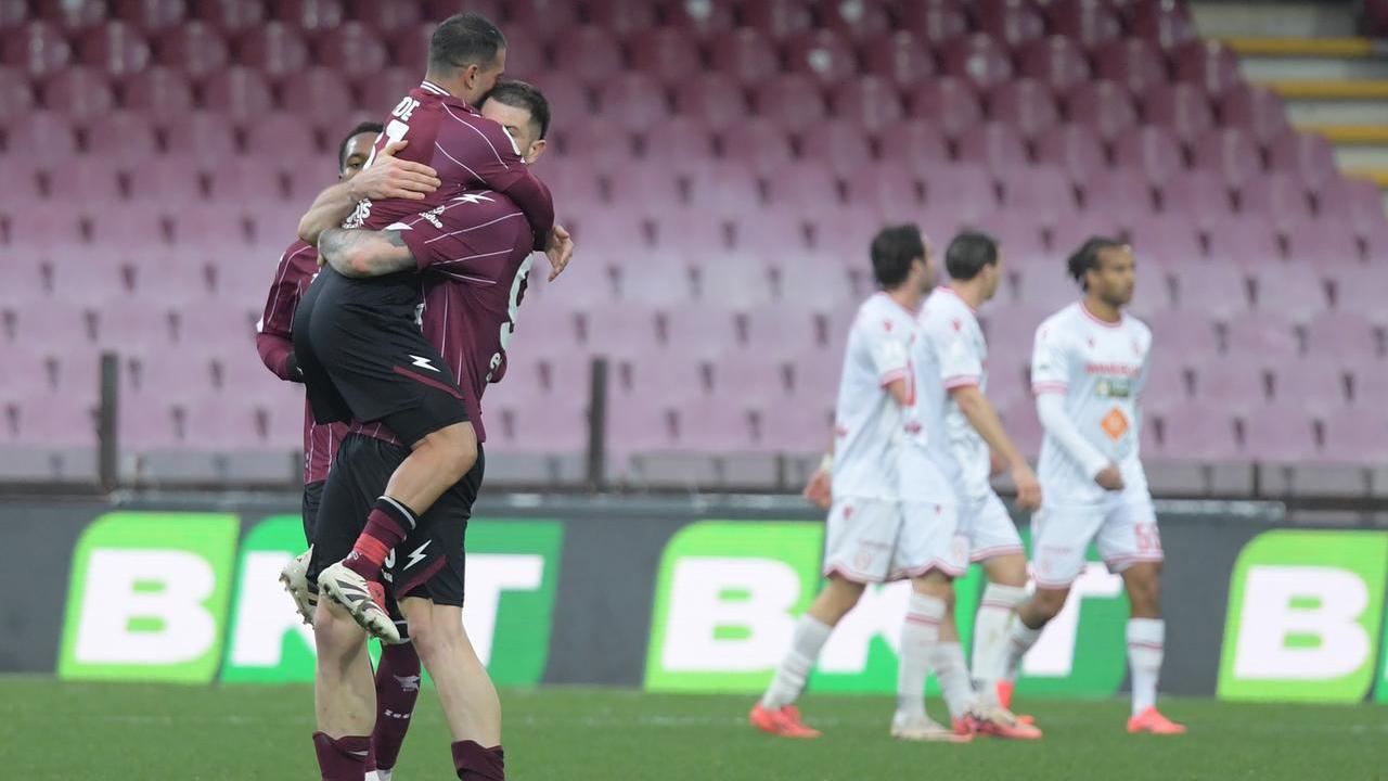 Reggiana, che beffa! La Salernitana passa al 100’