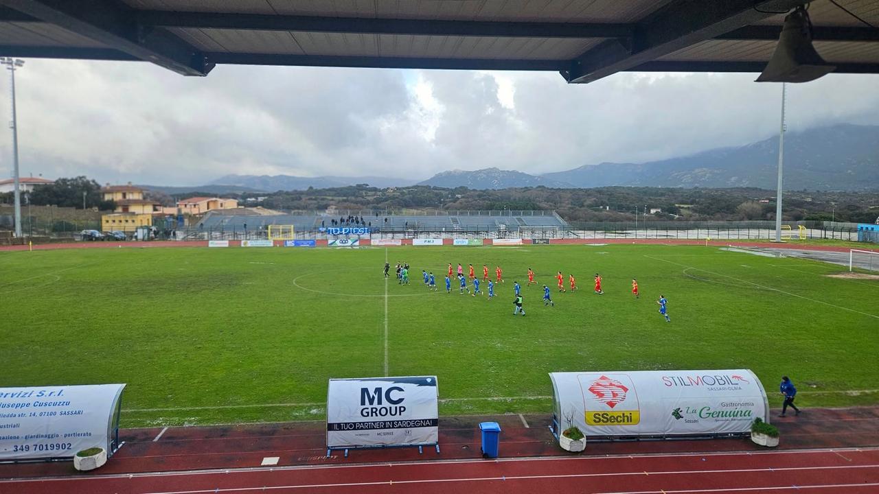 Eccellenza, il Budoni vince per 2-1 la sfida al vertice col Monastir