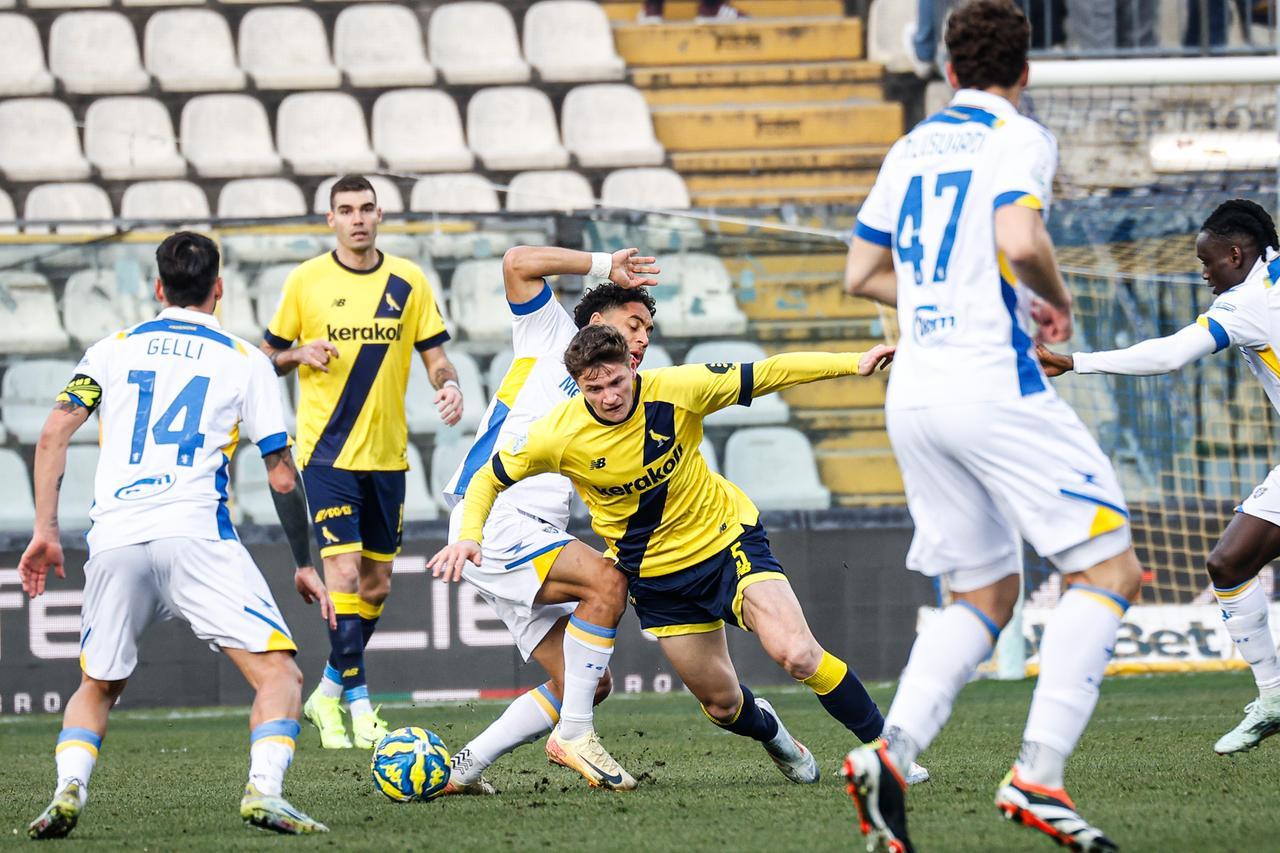 
	Battistella in azione in Modena-Frosinone

