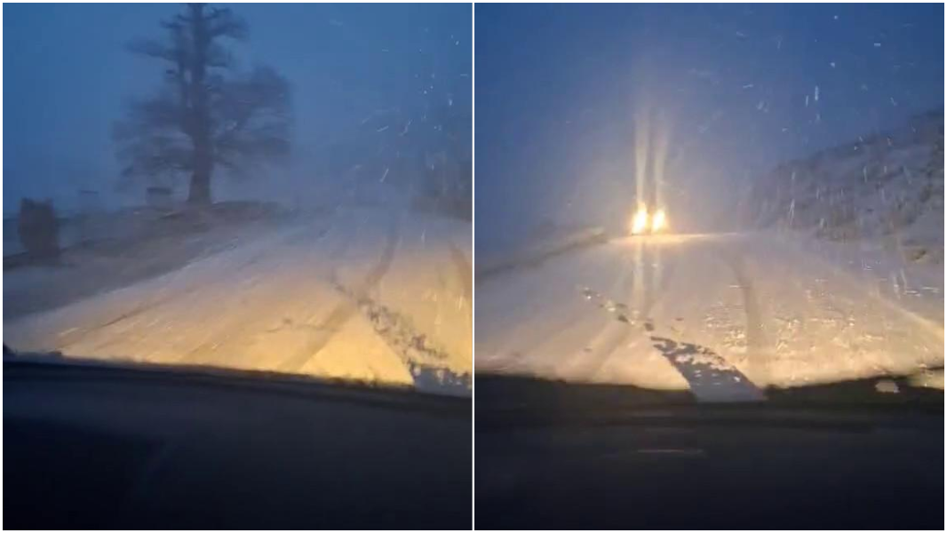 L’altra faccia del maltempo: nevicata record sul Gennargentu – VIDEO