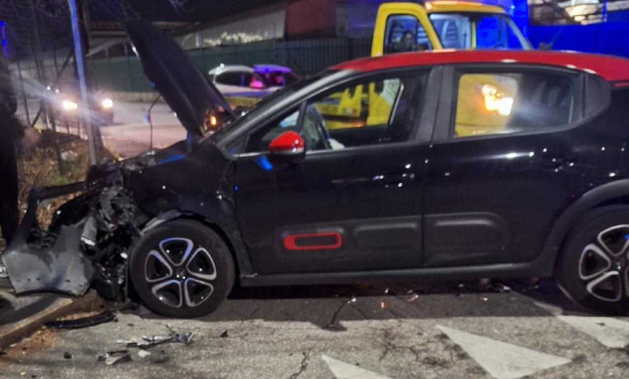 
	Una delle auto coinvolte nell'incidente

