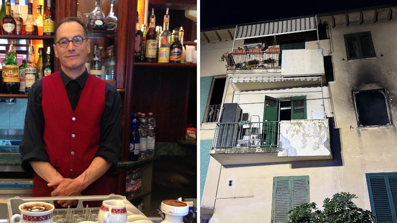 
	Il barista coinvolto nell'incendio

