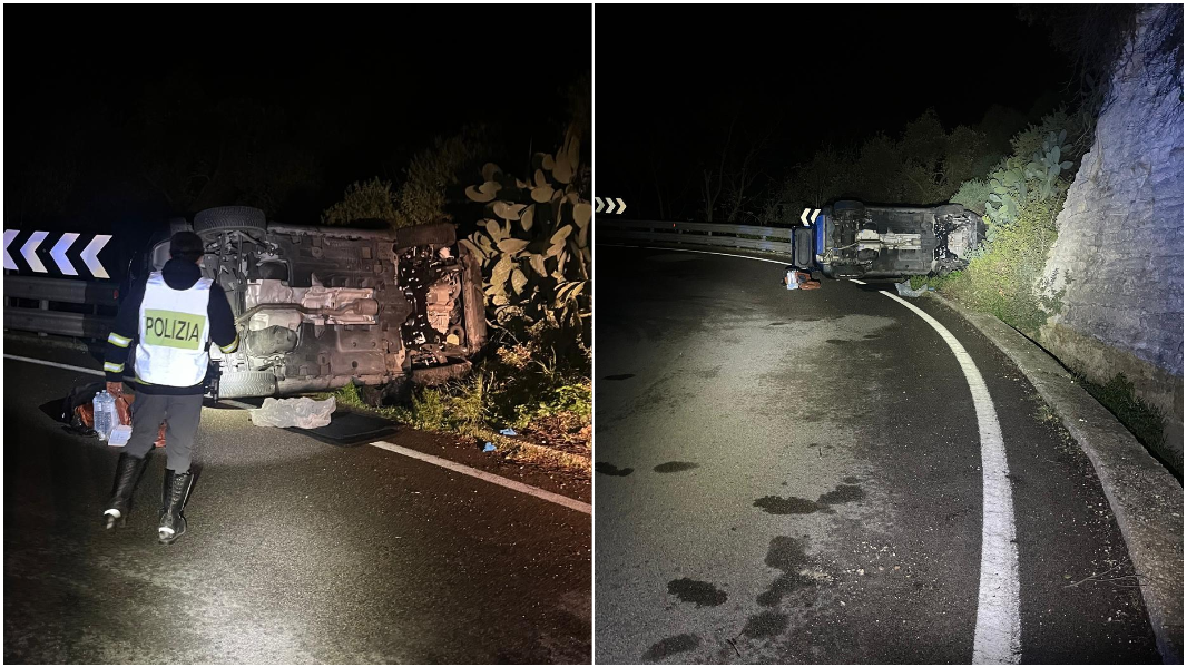 Auto fuori strada nei tornanti di Scala di Giocca: ferito un 69enne