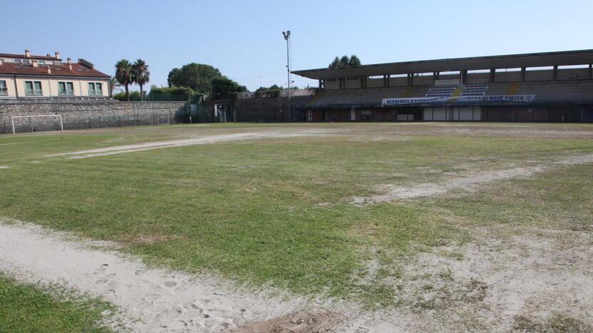 L'area dove dovrebbe sorgere la Coop