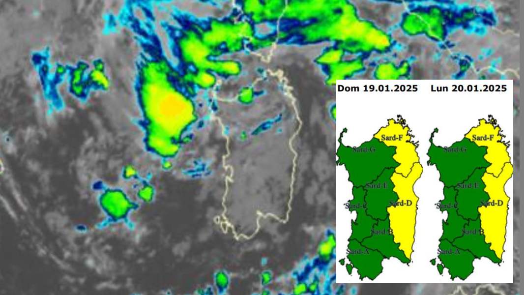 La tempesta allenta la presa sull’isola: allerta meteo declassata a gialla