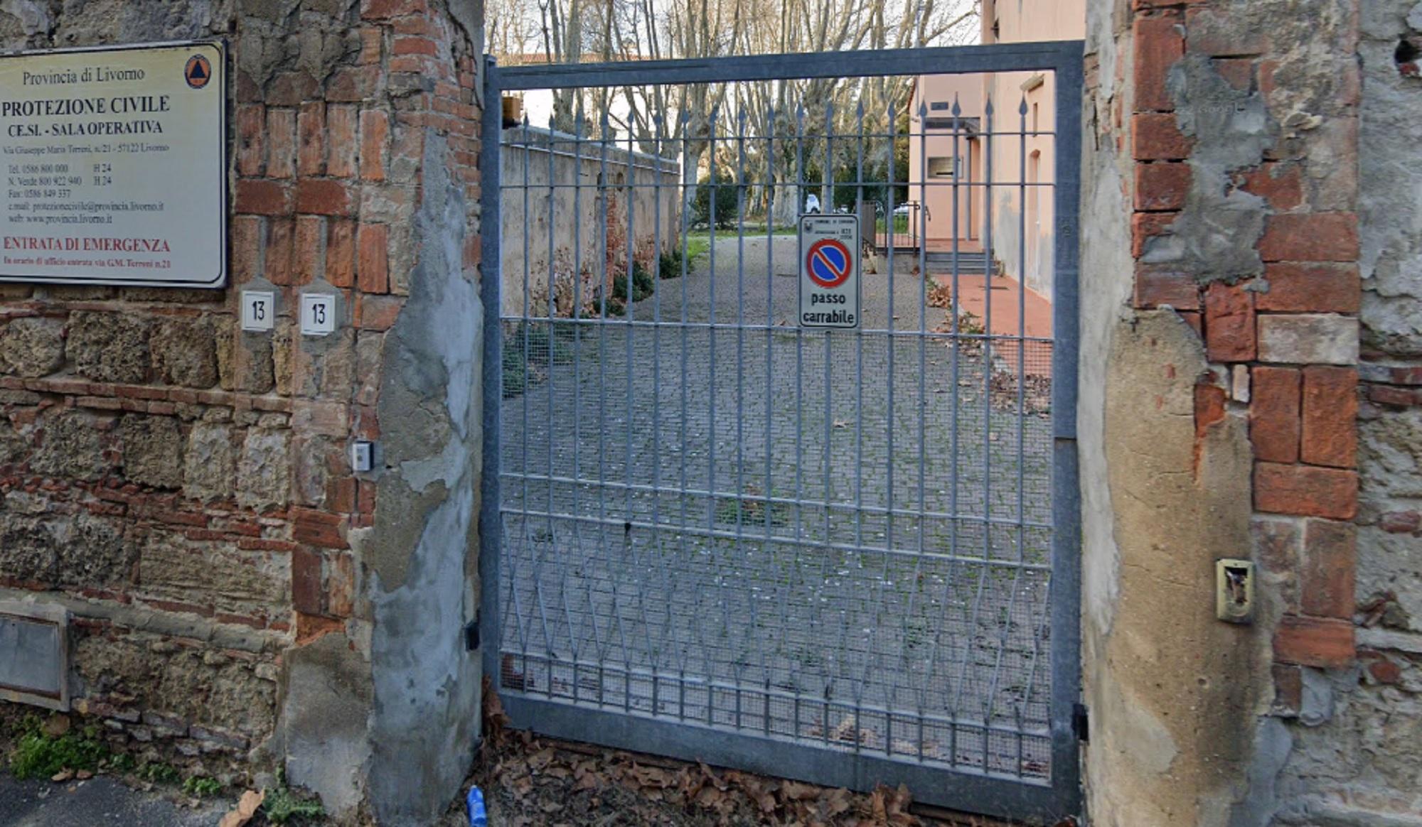 L'ingresso della sede della protezione civile provinciale (foto d'archivio)