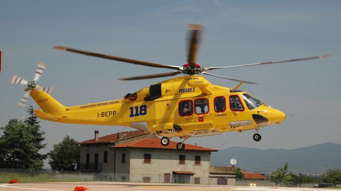 Garfagnana, colpito alla schiena da un grosso ramo mentre taglia gli alberi: 30enne in ospedale